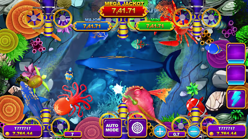 Cover image for Ancient Waters: Fish table game