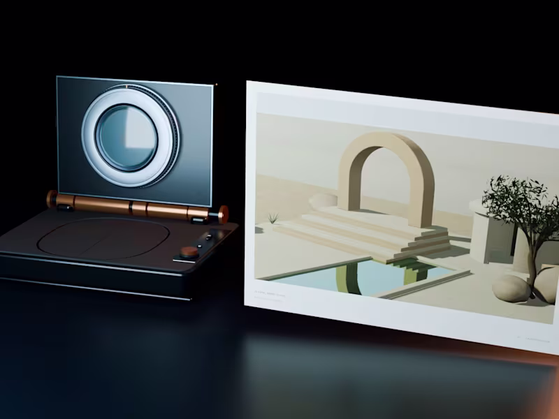 Cover image for A camera that unfolds. An