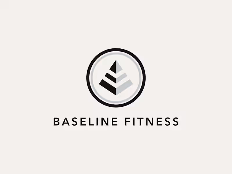 Cover image for Baseline Fitness: Apparel Logo System & Brand Assets