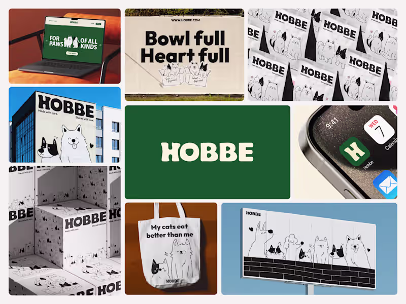 Cover image for Hobbe - Pet Food Brand