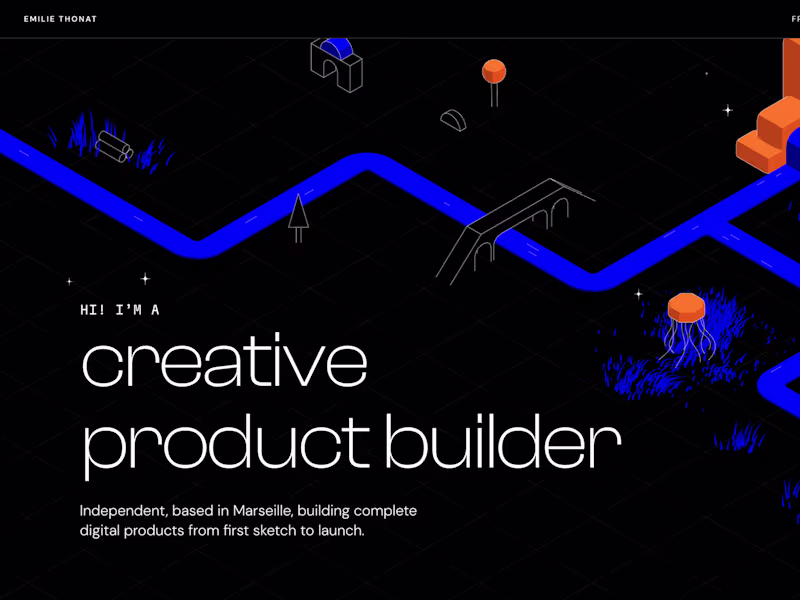 Cover image for Portfolio site: an interactive 3D world in three.js