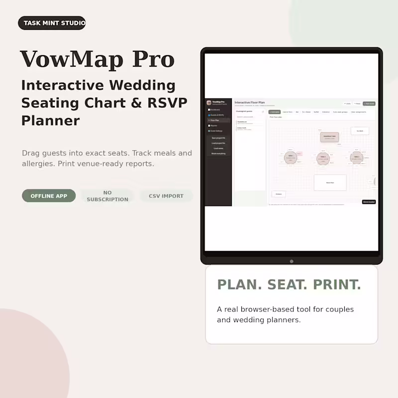 Cover image for VowMap Pro is an interactive