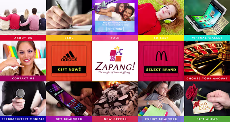 Cover image for Zapang Branding and Website :: Behance