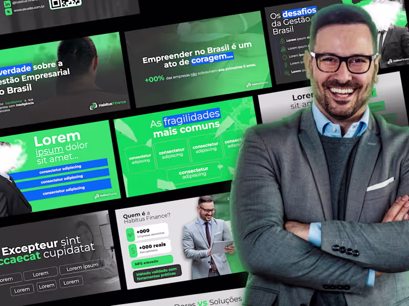 Cover image for Pitch Deck Design · Financial