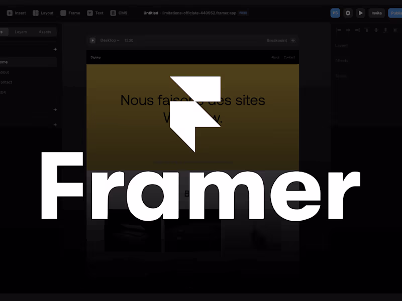 Cover image for Framer Website Development
