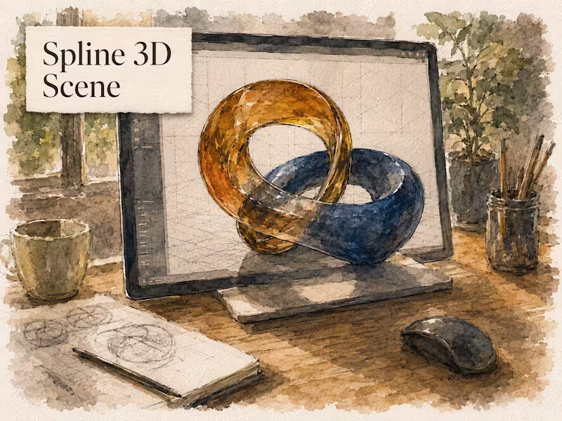 Cover image for Spline 3D Scene