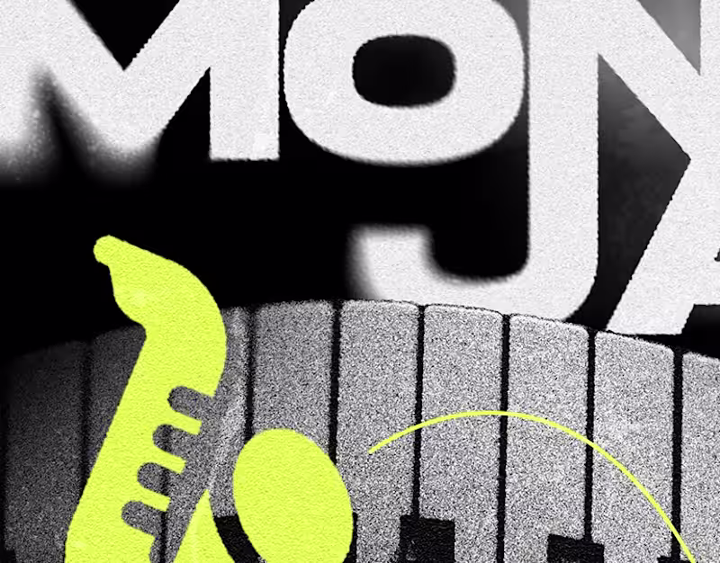 Cover image for "MONOJAZZ" - Visual & Poster Design