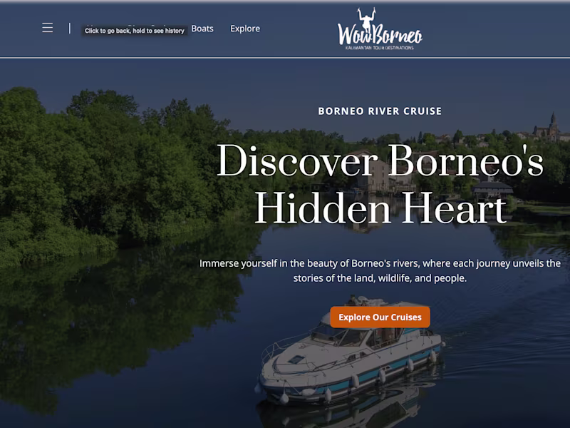 Cover image for Wow Borneo