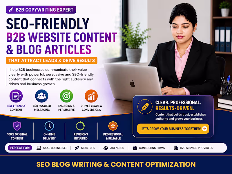 Cover image for SEO Blog & Article Writing That Drives Organic Traffic