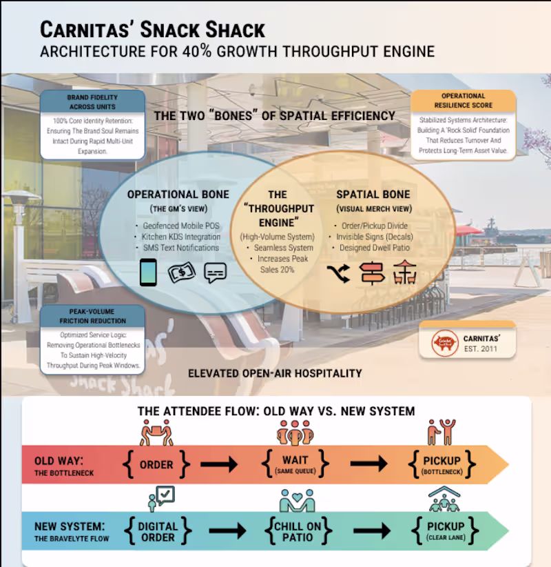 Cover image for Carnitas Snack Shack Growth Architecture