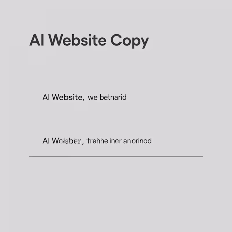 Cover image for AI Website Copy for SaaS Homepage