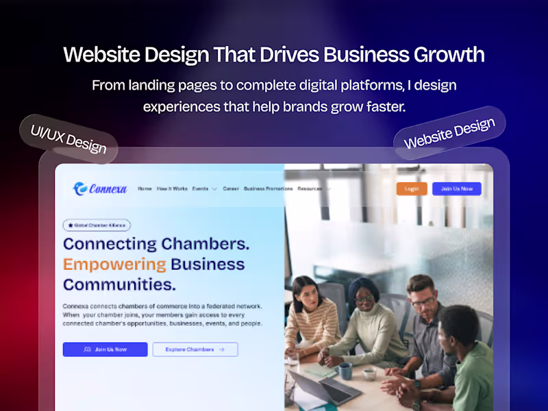 Cover image for Professional Website Design & UI/UX Services