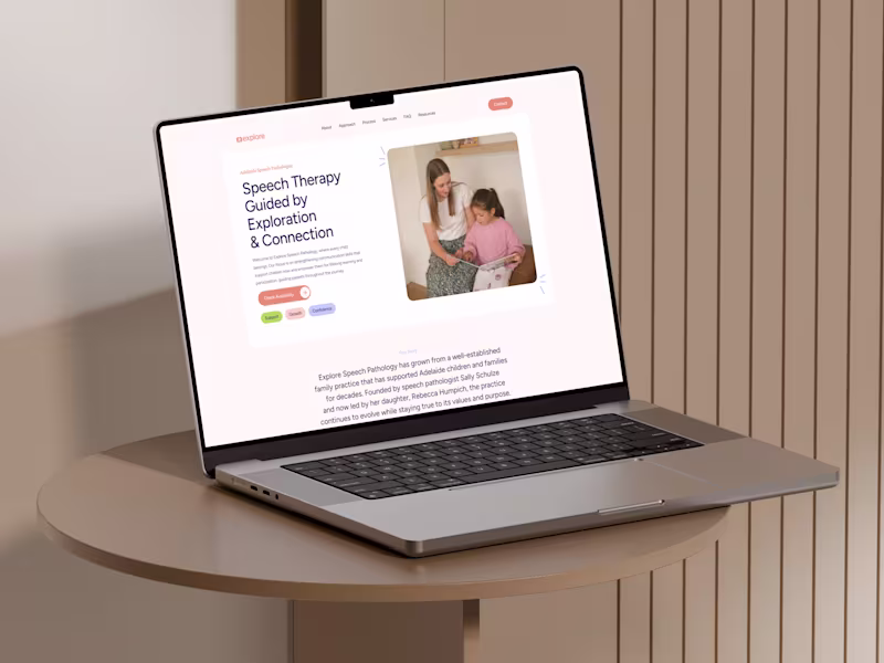 Cover image for Brand Identity & Framer Website — Explore