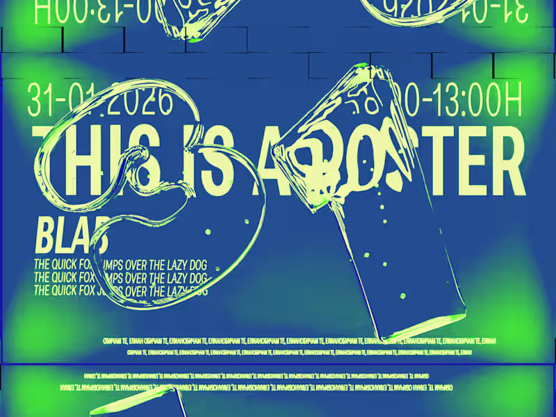 Cover image for Depth That Speaks 3D-style poster