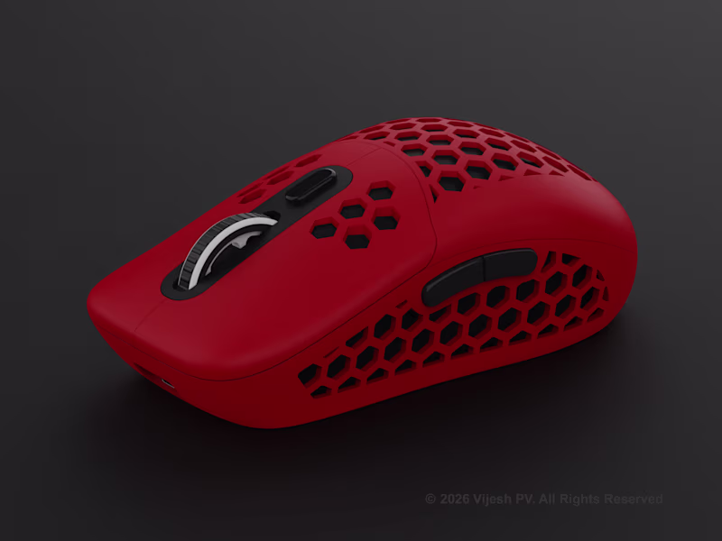 Cover image for Lightweight Gaming Mouse | Product Concept Development