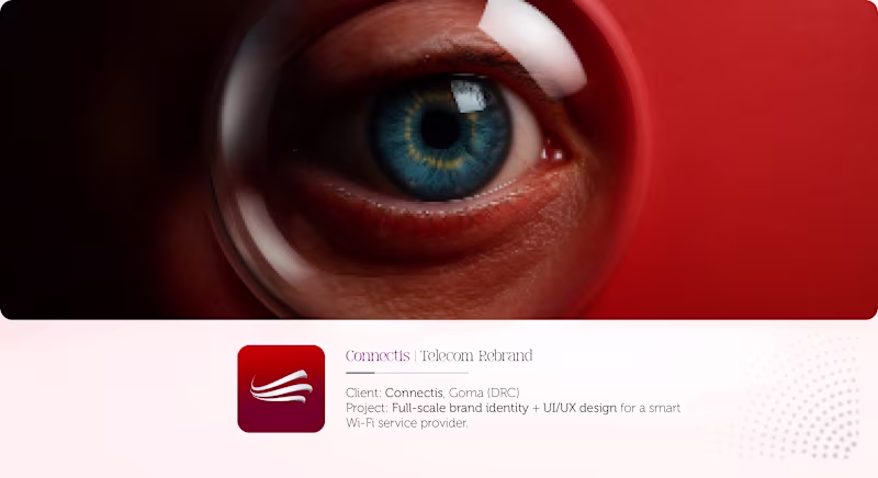 Cover image for Connectis Full-scale brand identity + UI/UX design