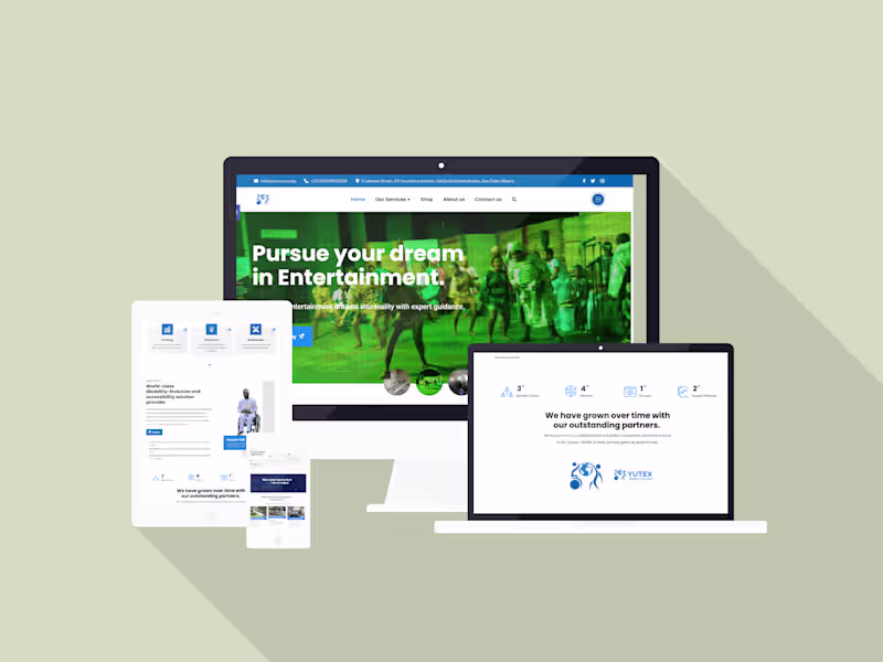 Cover image for Yutex Nigeria Limited - WordPress Website Design