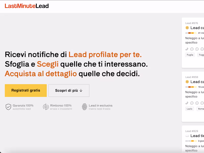 Cover image for https://lastminutelead.com/