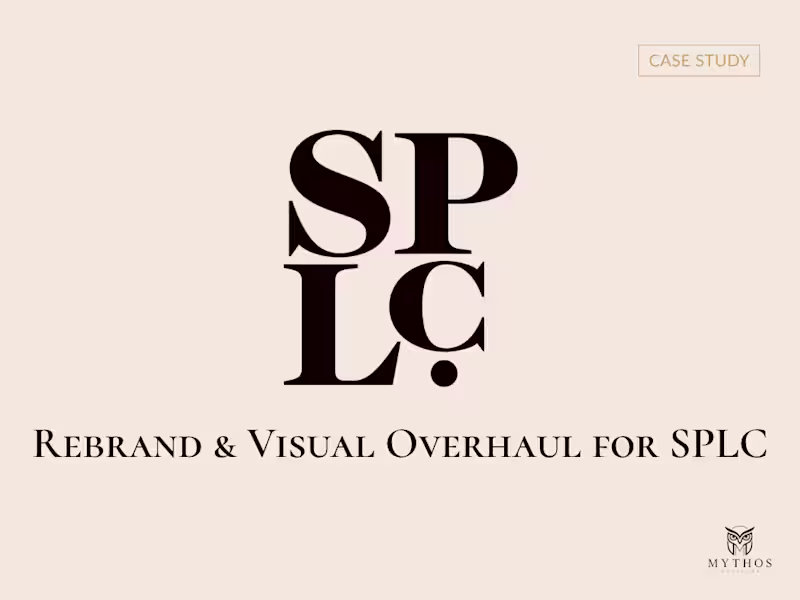 Cover image for Brand & Digital Strategy for SPLC