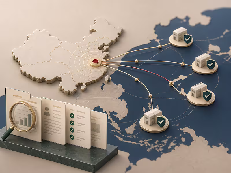Cover image for China Market & Supplier Pre-Research