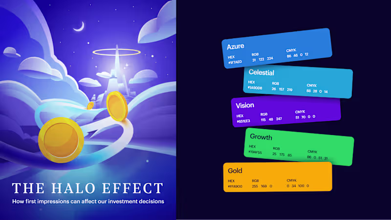 Cover image for Brand Identity & illustration for a Fintech brand