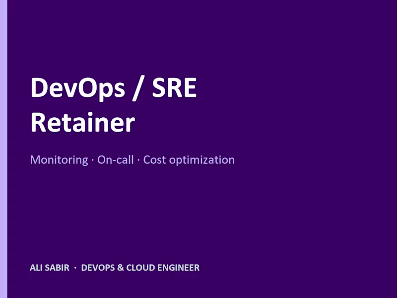Cover image for Launch and Scale Your SaaS on AWS: Deploy, Monitor, Cut Costs