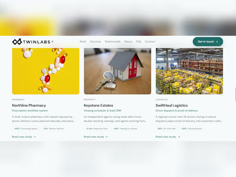 Cover image for Title:Workflow Automation for Pharmacy, Property