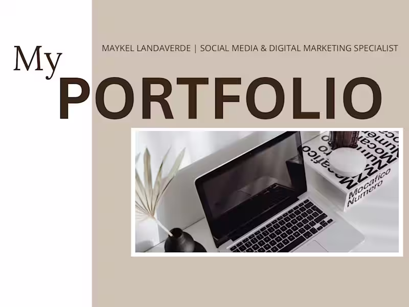 Cover image for Social Media and Digital Marketing Portfolio
