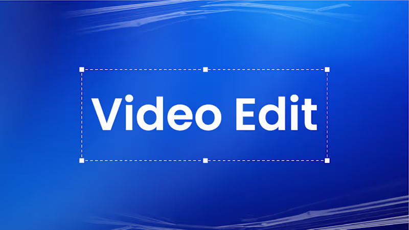 Cover image for Video Edit