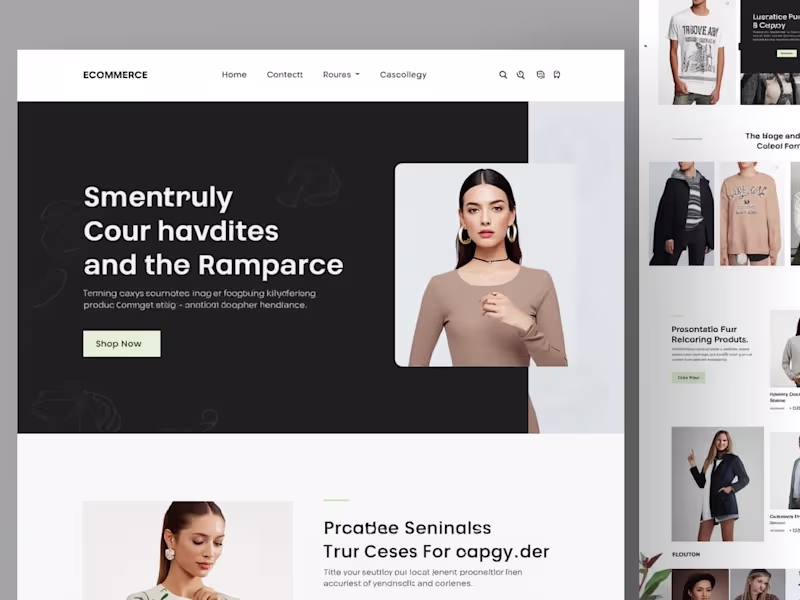 Cover image for Custom E-Commerce Website with Payments & Admin Dashboard