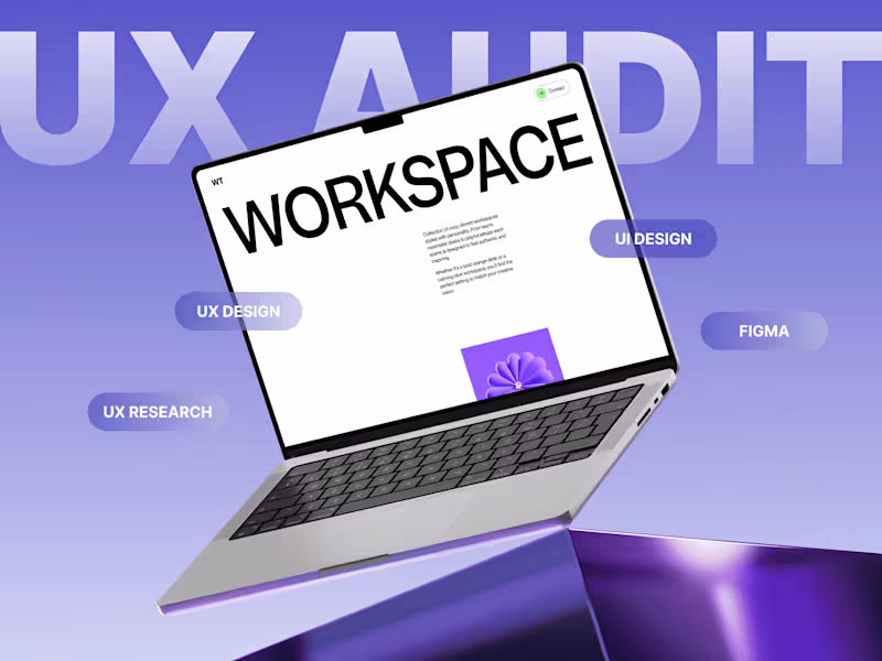 Cover image for UX Audit - App & Landing Page Review