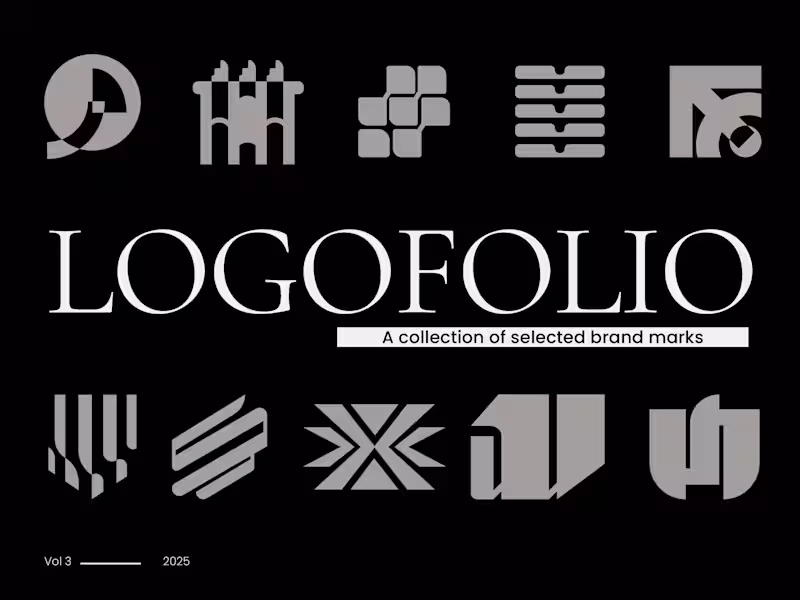 Cover image for Logofolio : Logo design collection Vol 3