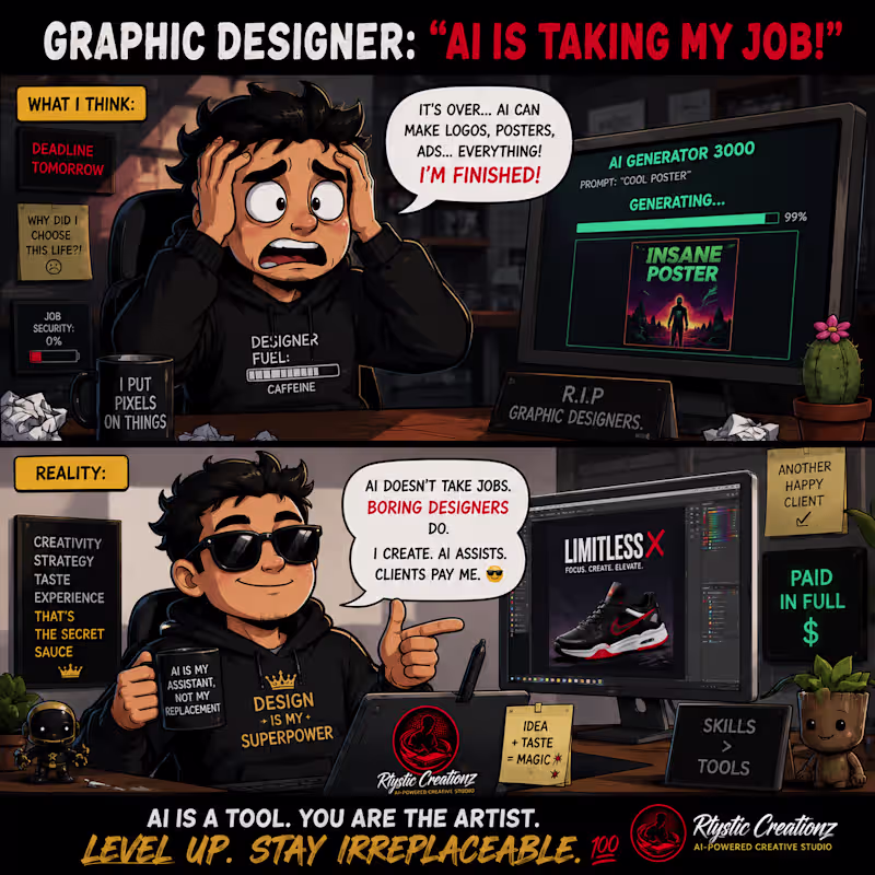 Cover image for AI isn’t replacing creativity—it’s exposing