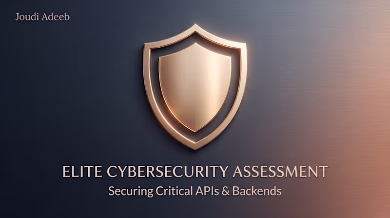 Cover image for API Security & Web Penetration Testing Audit