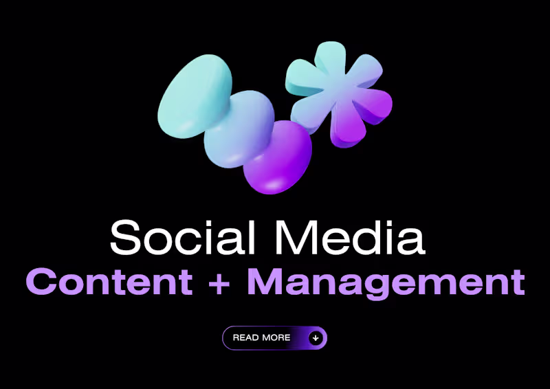 Cover image for Social Media (Content + Management)