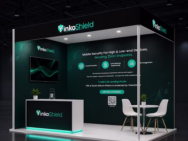 Cover image for YinkoShield Event Branding System - Mansi Chodvadiya
