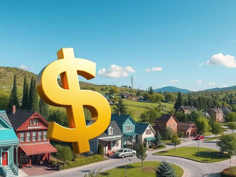 Cover image for  The Town That Sold Itself to a Billionaire for $1