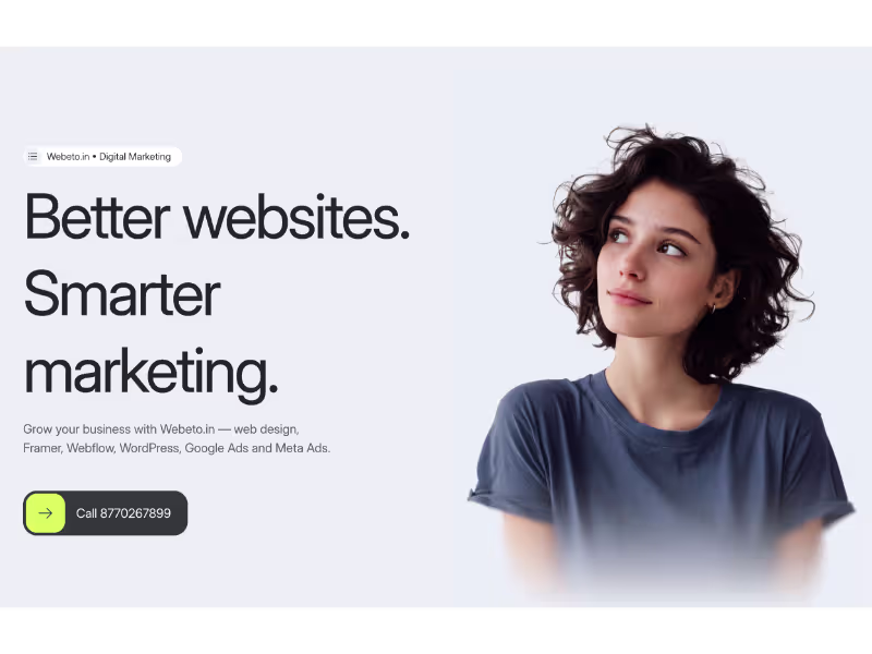 Cover image for Framer Website Design & Development