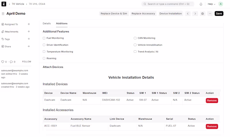 Cover image for ERPNext Implementation – For Vehicle Tracking Solution Provider