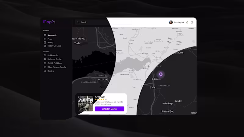 Cover image for Gym - Map Application
