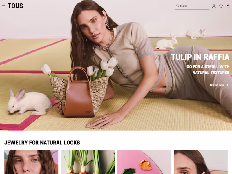 Cover image for TOUS Shopify Store Redesign