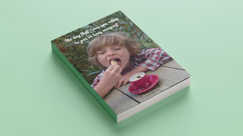 Cover image for Bilingual Cookbook Design