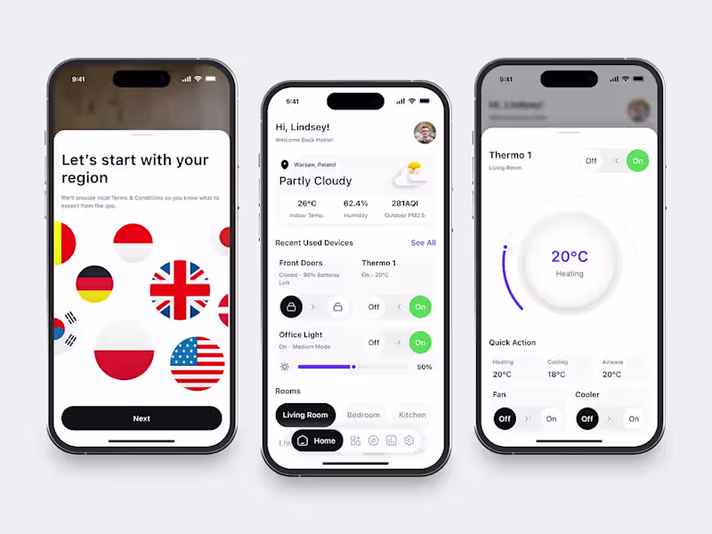 Cover image for Smart Home Mobile App