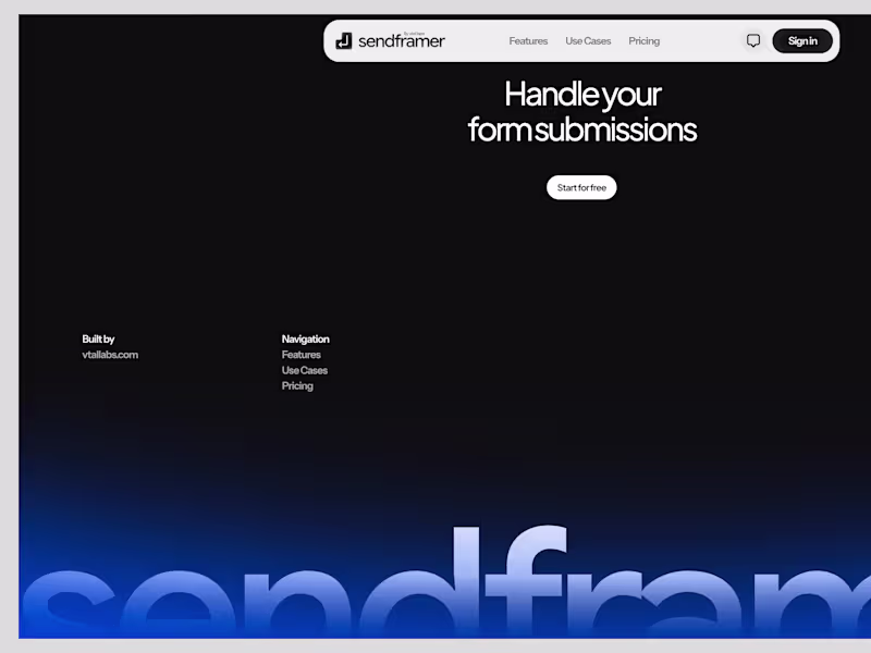 Cover image for Footer WIP