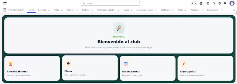 Cover image for Salesforce App para administrar club