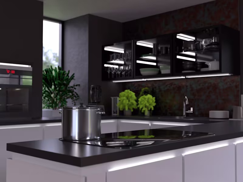 Cover image for Modern Kitchen — GH Visualizing