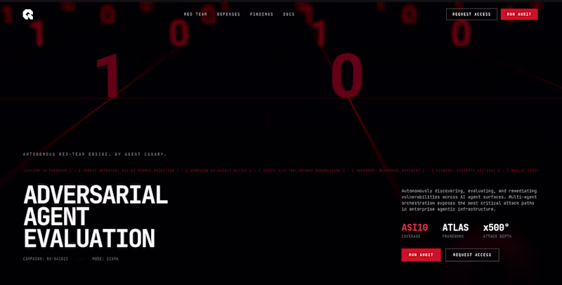 Cover image for Autonomous AI red-team platform. Point