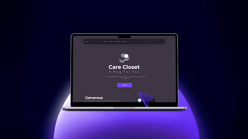 Cover image for Care Closet Digital Rebranding