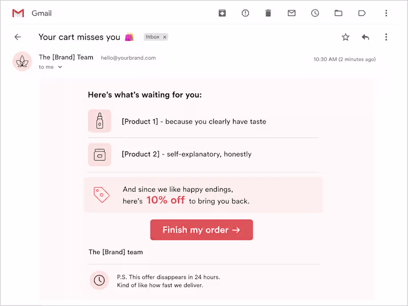 Cover image for E-mail Marketing Copy Sample