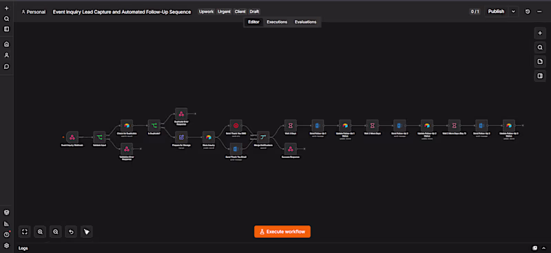 Cover image for AI Lead Qualification & CRM Automation